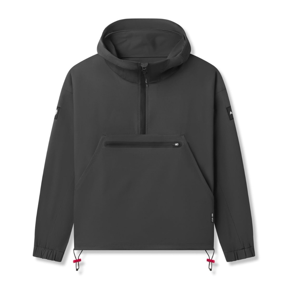 0717. Weather-Ready Anorak Jacket - Space Grey "Patch"